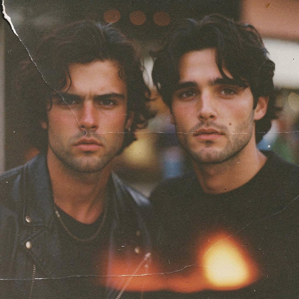 Close photograph of Dane and Eli